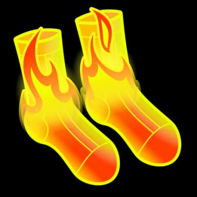This Is Fine — Fresh Socks Telegram gift model