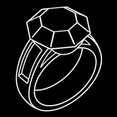 Jet Black — Gem Signets Telegram gift model