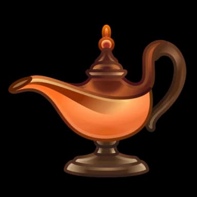 Bronze Dust — Genie Lamps Telegram gift model