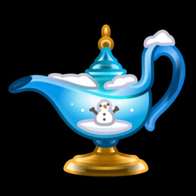 Snow Globe — Genie Lamps Telegram gift model