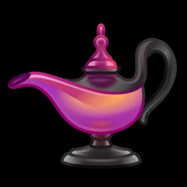 Sunset Rays — Genie Lamps Telegram gift model