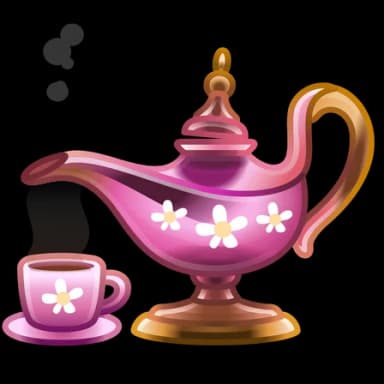 Tea Time — Genie Lamps Telegram gift model