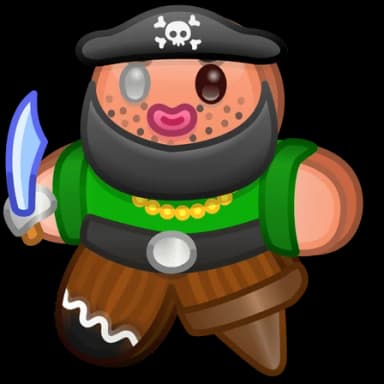 Black Beard — Ginger Cookies Telegram gift model