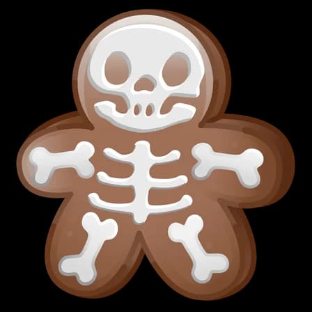 Bone Appétit — Ginger Cookies Telegram gift model