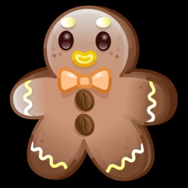 Coffee Break — Ginger Cookies Telegram gift model