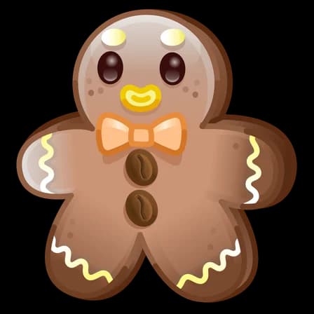 Coffee Break — Ginger Cookies Telegram gift model