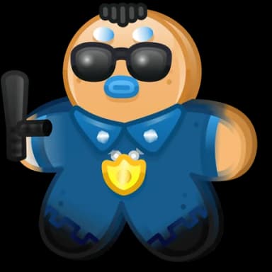 Cop Cake — Ginger Cookies Telegram gift model