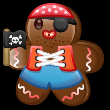 Jolly Roger — Ginger Cookies Telegram gift model