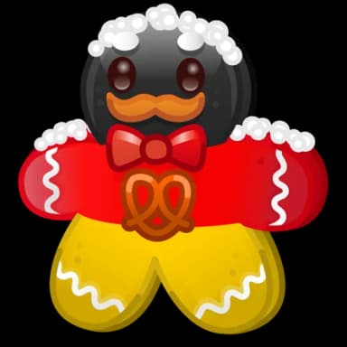 Lebkuchen — Ginger Cookies Telegram gift model