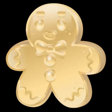 White Gold — Ginger Cookies Telegram gift model