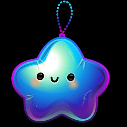 Aurora — Hanging Stars Telegram gift model