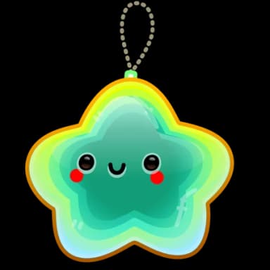Azure Lagoon — Hanging Stars Telegram gift model
