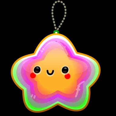 Bright Geode — Hanging Stars Telegram gift model