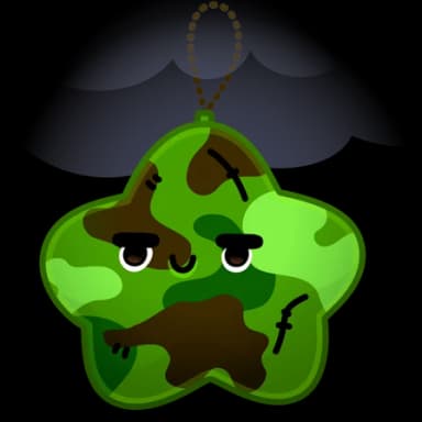 Commando — Hanging Stars Telegram gift model