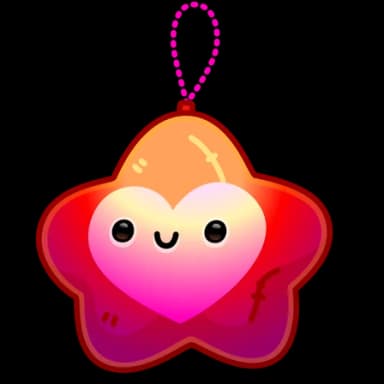 Like Button — Hanging Stars Telegram gift model