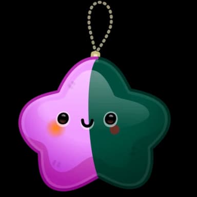 Lilac Split — Hanging Stars Telegram gift model