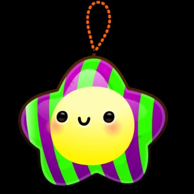Pink Wink — Hanging Stars Telegram gift model