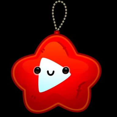 Play Button — Hanging Stars Telegram gift model
