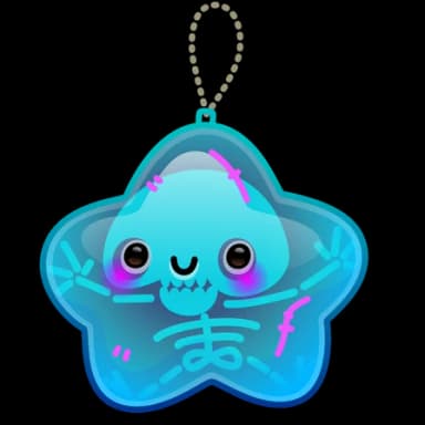 Skeleton — Hanging Stars Telegram gift model