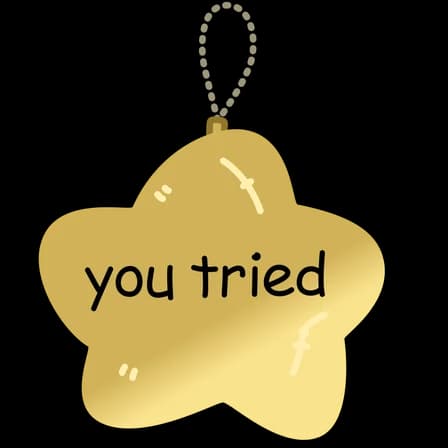 You Tried... — Hanging Stars Telegram gift model