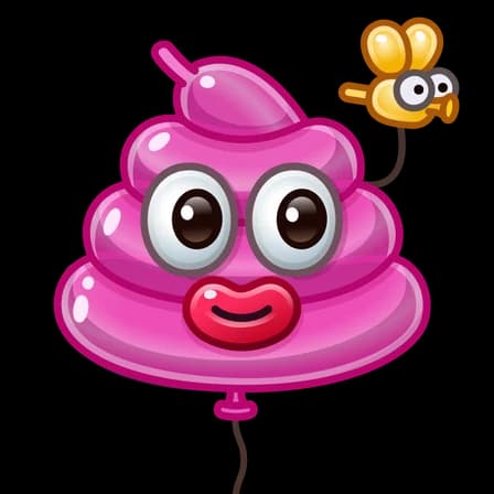Balloon — Happy Brownies Telegram gift model