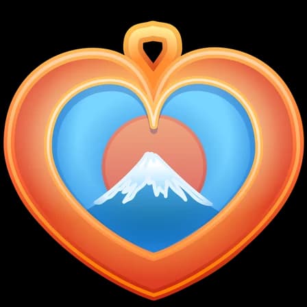 Great Wave — Heart Lockets Telegram gift model
