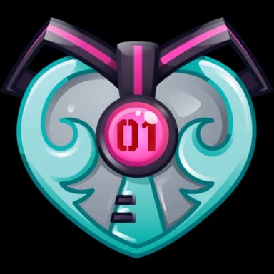 Synthwave — Heart Lockets Telegram gift model