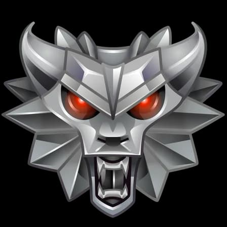 White Wolf — Heart Lockets Telegram gift model