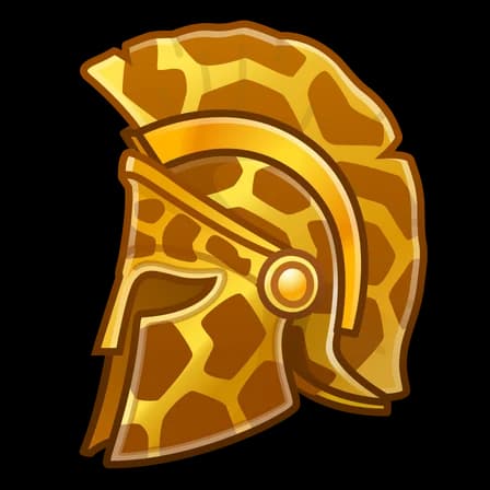 Giraffe — Heroic Helmets Telegram gift model