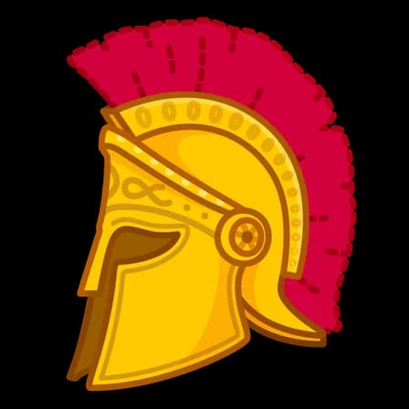 Spartan — Heroic Helmets Telegram gift model