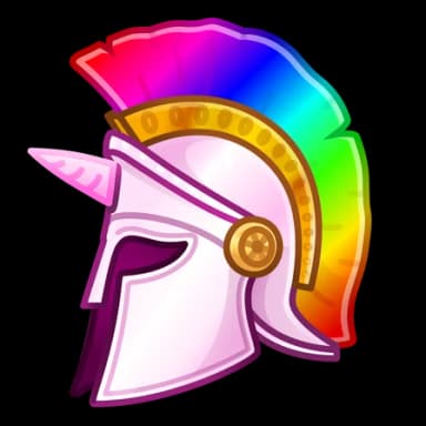 Unicorn — Heroic Helmets Telegram gift model