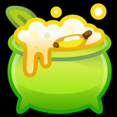 Banana Split — Hex Pots Telegram gift model