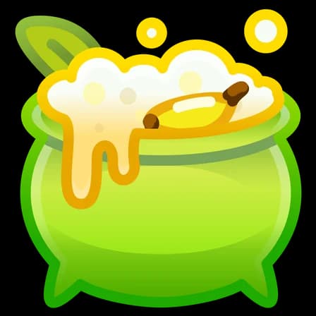 Banana Split — Hex Pots Telegram gift model