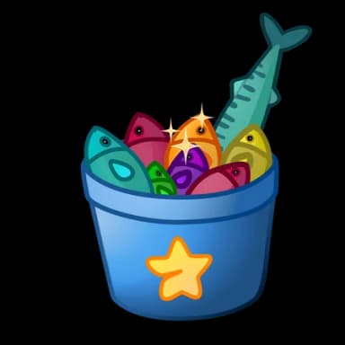 Fish Basket — Holiday Drinks Telegram gift model
