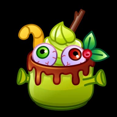 Ogre Latte — Holiday Drinks Telegram gift model