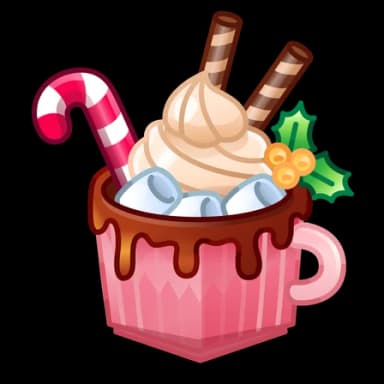 Peach Latte — Holiday Drinks Telegram gift model