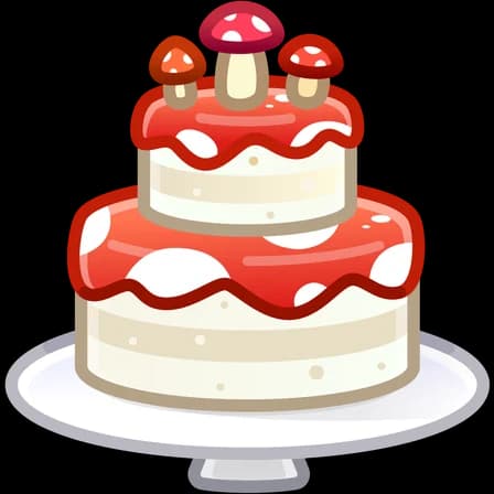 Mario Cake — Homemade Cakes Telegram gift model