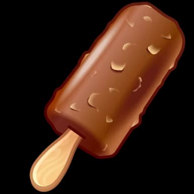 Choco Almond — Ice Cream Telegram gift model