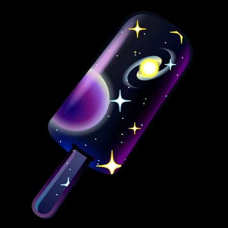 Stardust — Ice Cream Telegram gift model