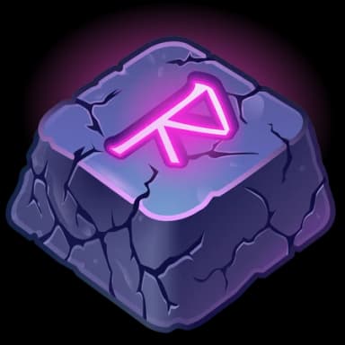 Raido Rune — Input Keys Telegram gift model