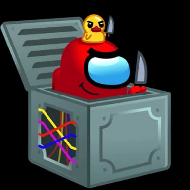 Amogus — Jack-in-the-Box Telegram gift model