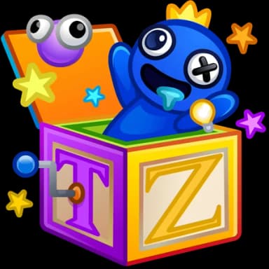 Blue Friend — Jack-in-the-Box Telegram gift model