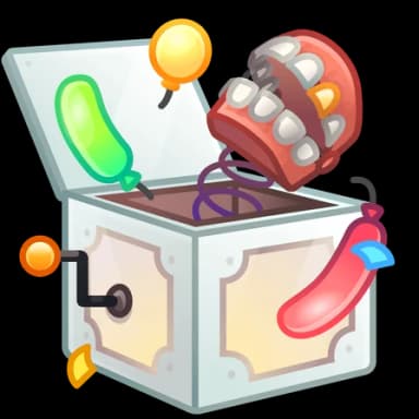 Dentures — Jack-in-the-Box Telegram gift model