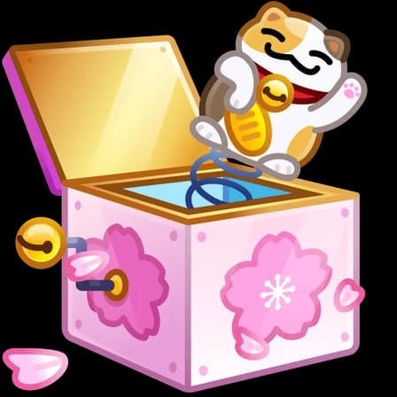 Maneki Neko — Jack-in-the-Box Telegram gift model