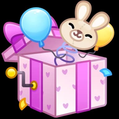 Pink Bunny — Jack-in-the-Box Telegram gift model