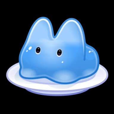 Blue Glaze — Jelly Bunnies Telegram gift model