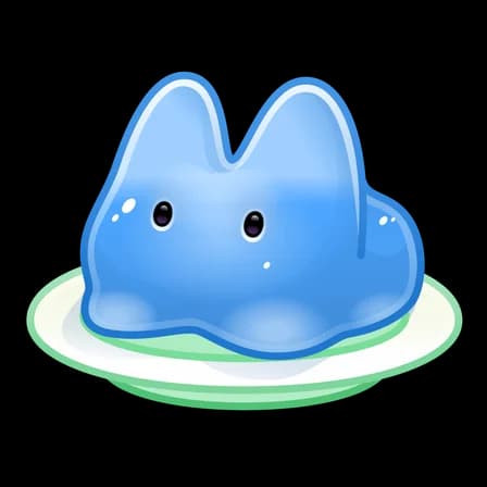 Blue Swirl — Jelly Bunnies Telegram gift model