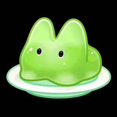 Green Melt — Jelly Bunnies Telegram gift model