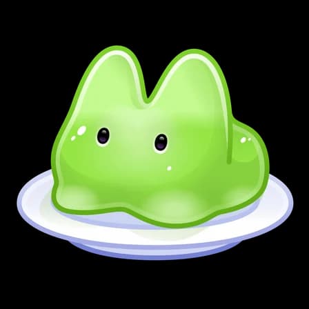 Lime Gelight — Jelly Bunnies Telegram gift model