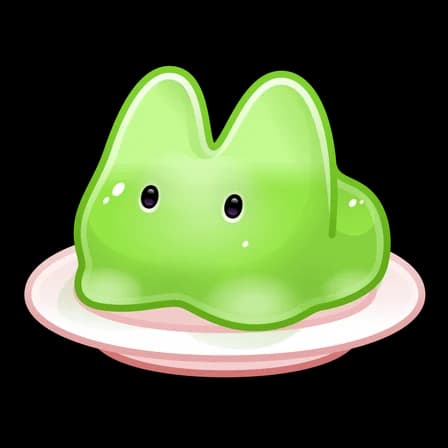 Matcha Magic — Jelly Bunnies Telegram gift model